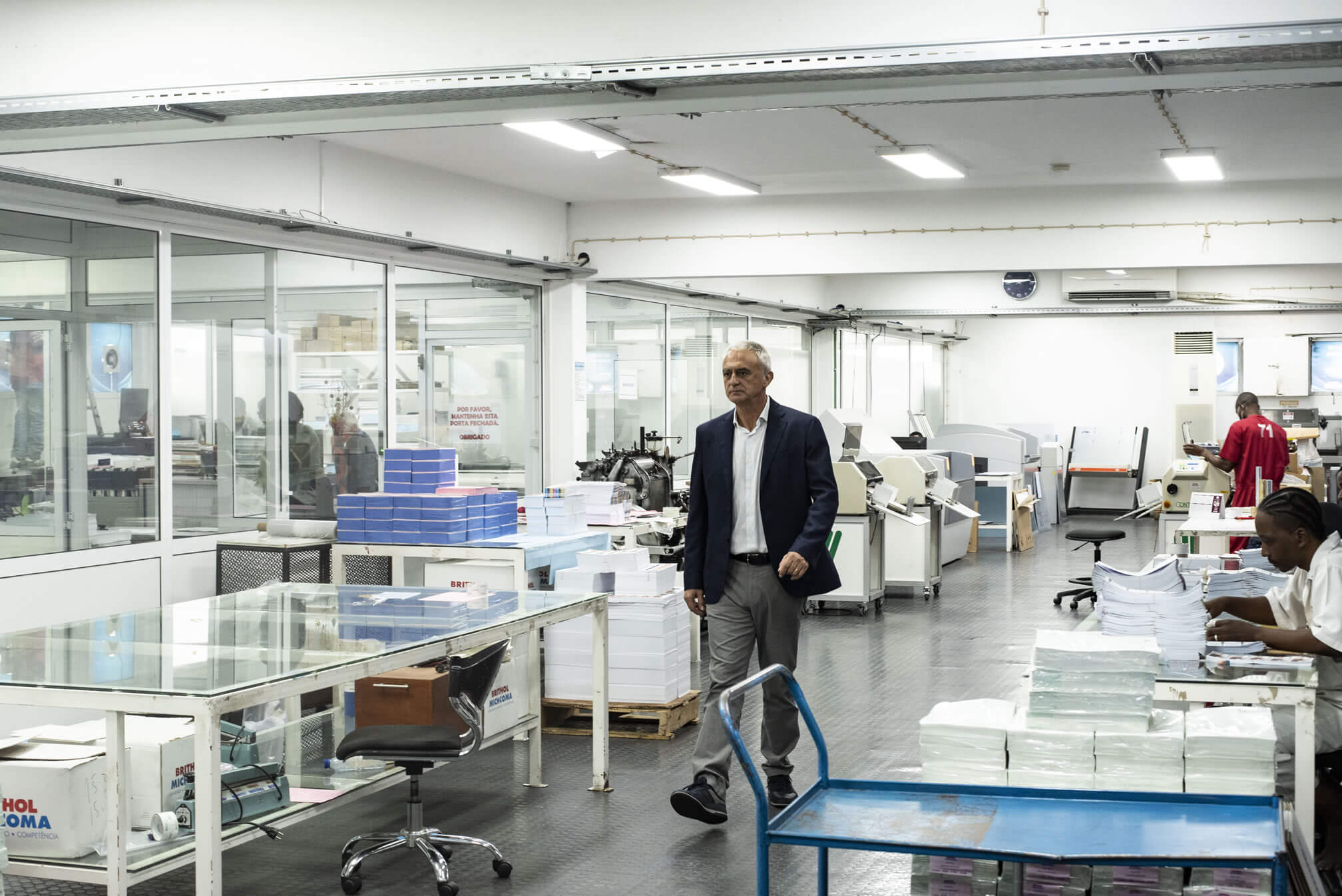 Vítor Simões, o CEO da Brithol Michcoma